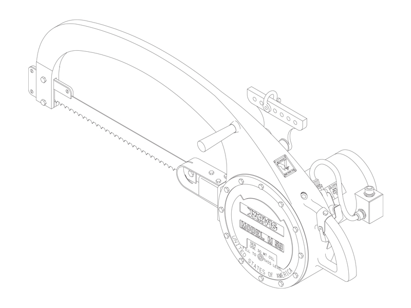 Model M-59 Reciprocating Splitting Saw